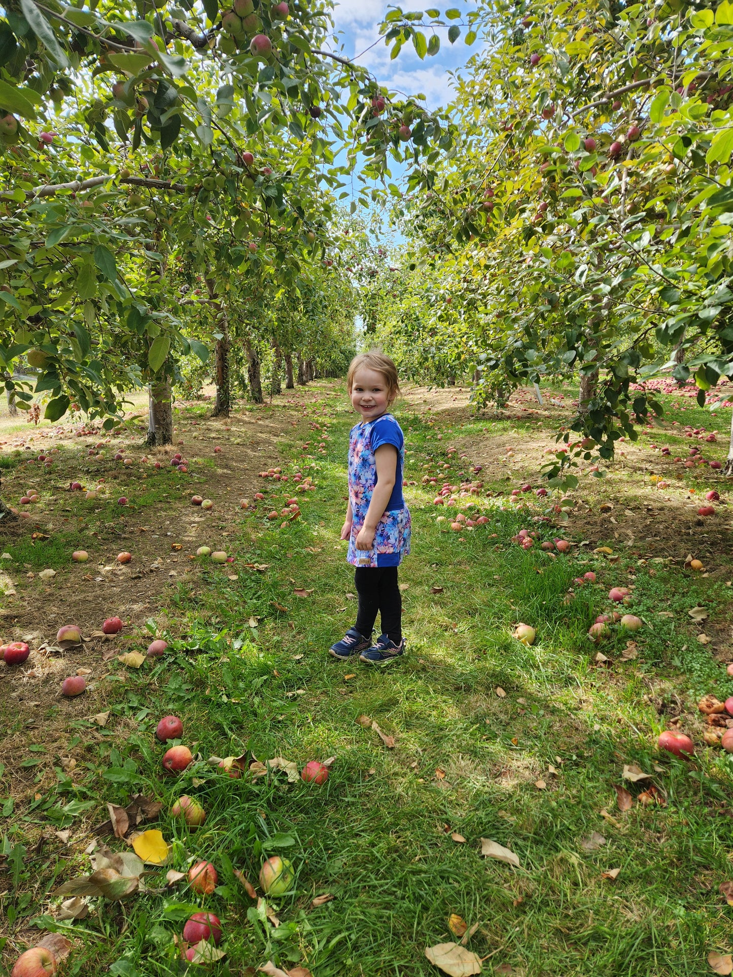 Robe tunique avec poches - Fleurs pastel