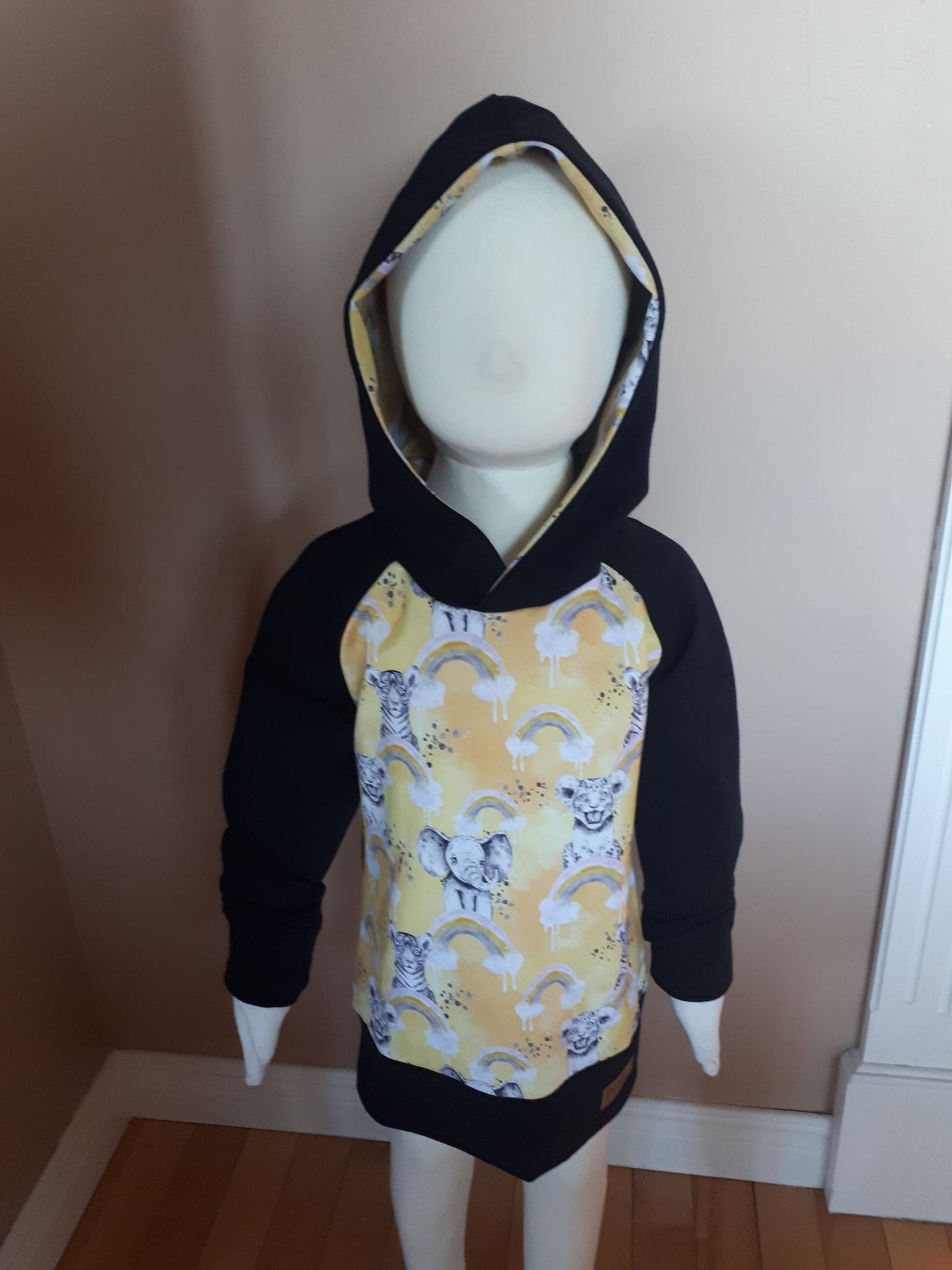 Hoodie - Arc-en-ciel sauvage