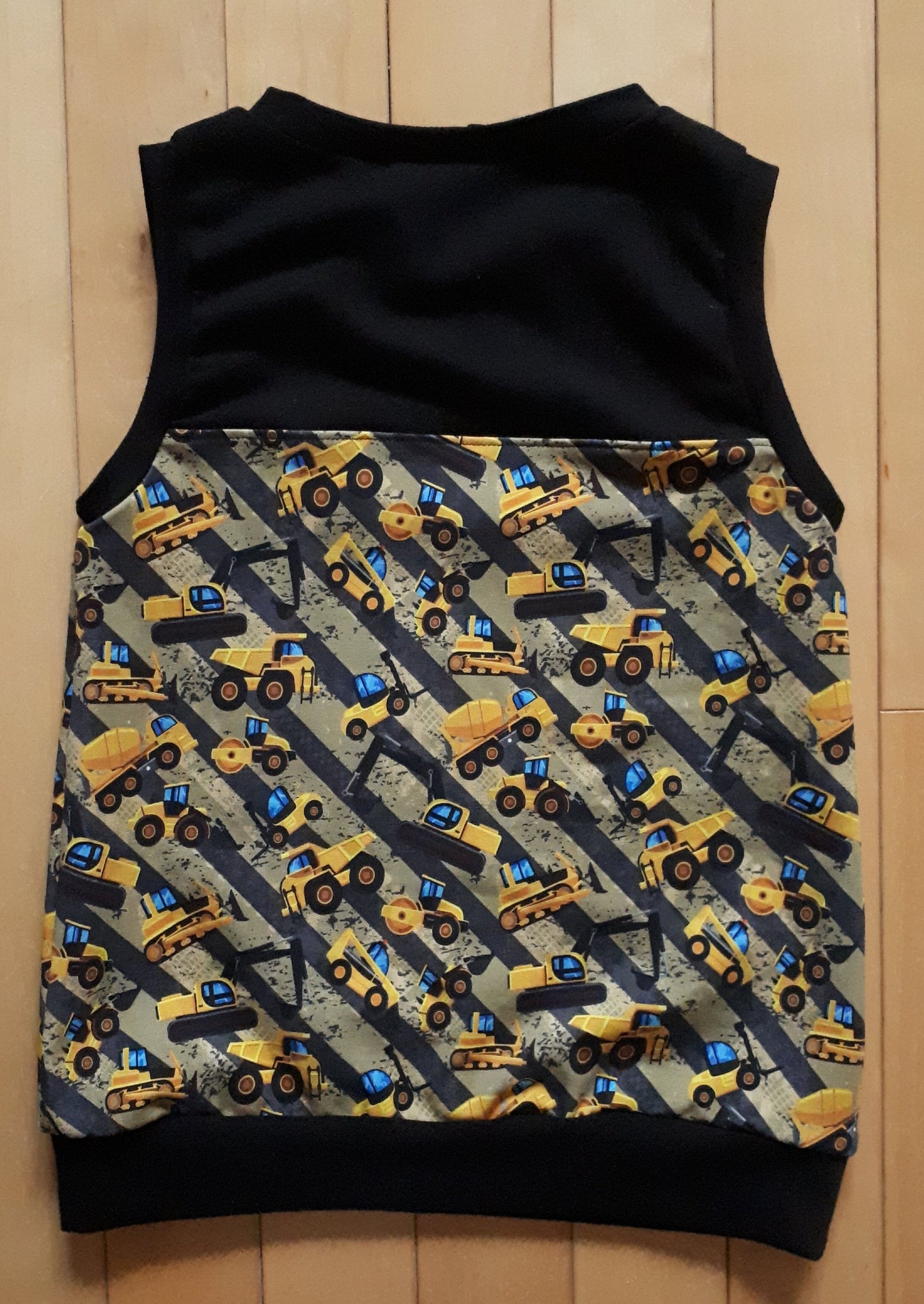Camisole - Camions de construction jaunes
