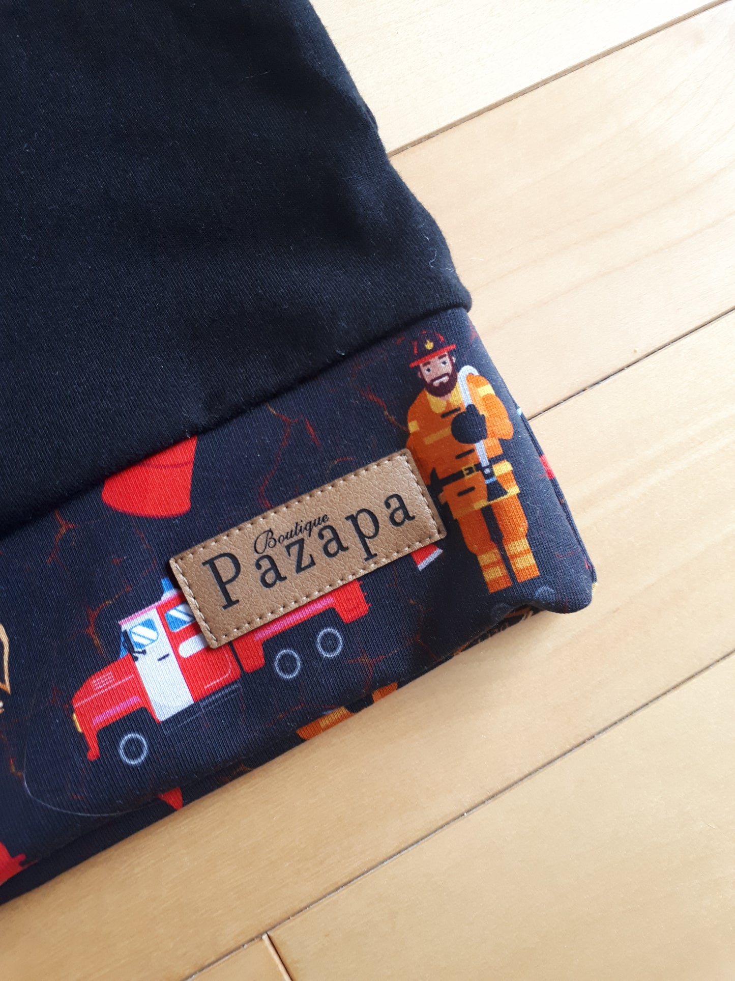 Hoodie diagonal avec poches - Pompiers