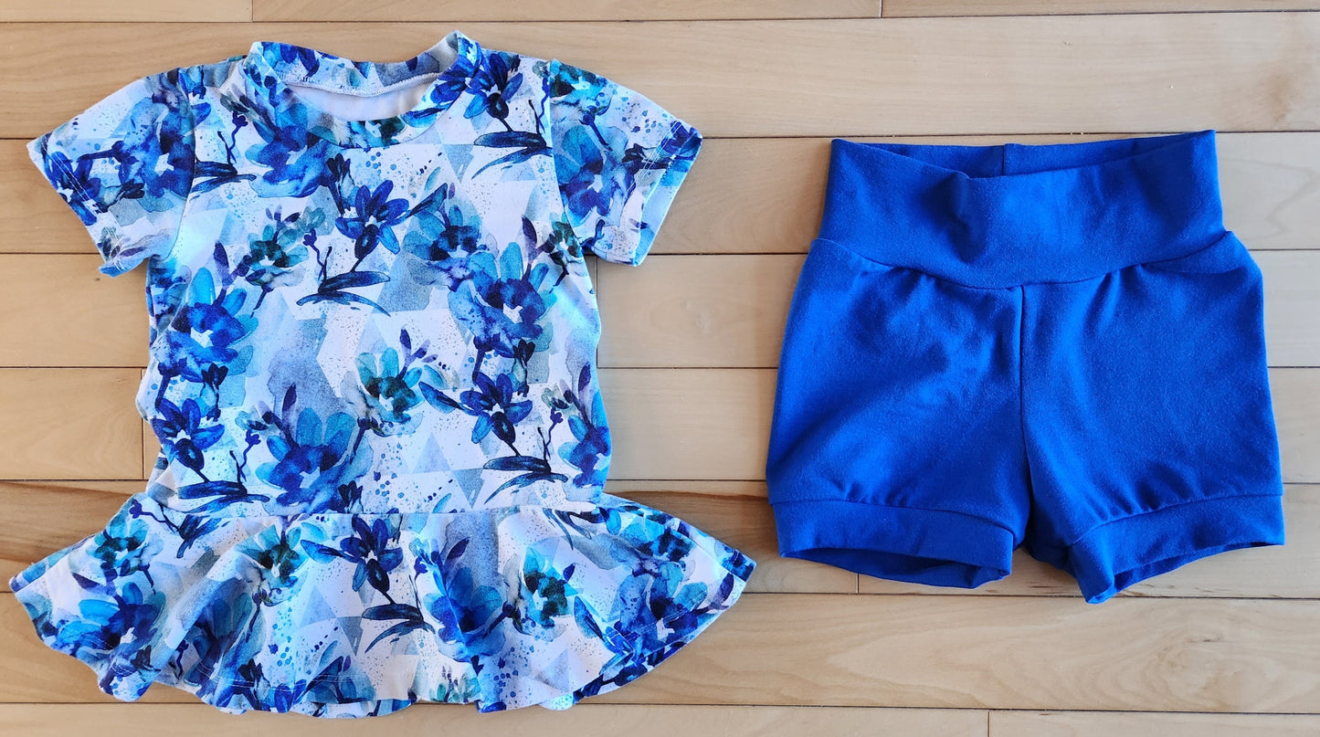 Pantalons courts - Bleu royal