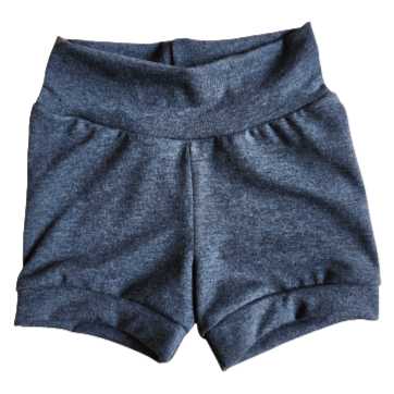 Pantalons courts - Gris foncé 2 tons
