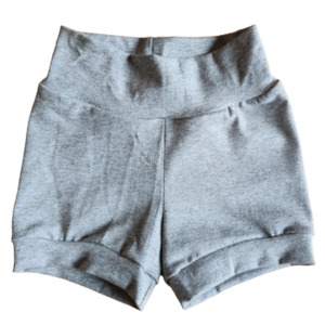 Pantalons courts - Gris pâle 2 tons