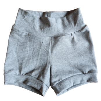 Pantalons courts - Gris pâle 2 tons