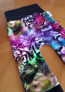 Pantalons évolutifs - Tigres multicolores