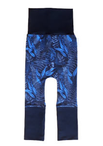Pantalons évolutifs - Feuillage bleu