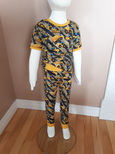 Pyjama camions jaunes - Chandail court et pantalons longs